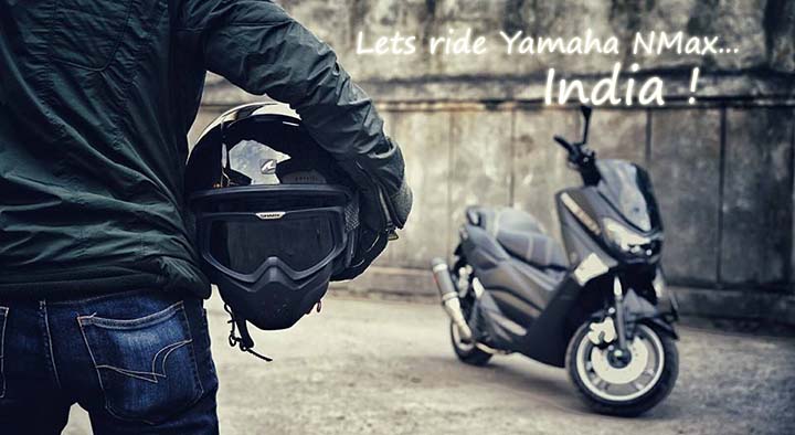 Yamaha NMax Lets ride India