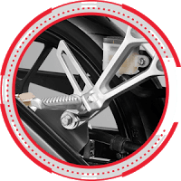 New Sporty Pillion Step