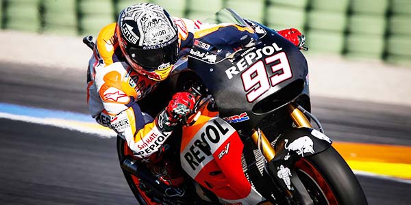 Marc Marquez tes pramusim MotoGP 2016
