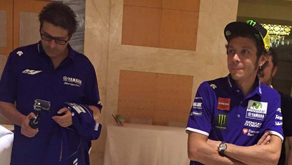 Rossi sudah ada di Bali