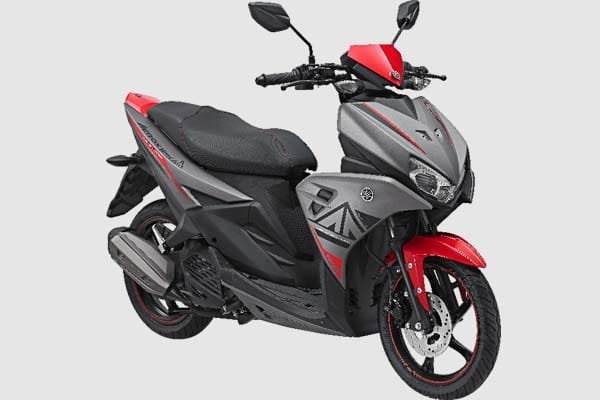 Pilihan Warna Yamaha Aerox 125 LC warna Gray