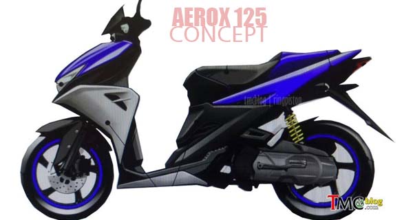 Yamaha Aerox 125 Bluecore