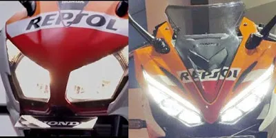 Lampu Honda CBR150R 2015 vs All New CBR150R 2016