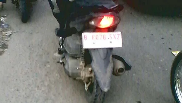 Yamaha Mio Z tapak lebar Yamaha Mio Z
