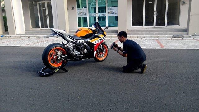 All New CBR150R Modifikasi ban gambot