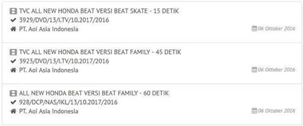 Iklan TVC Honda BeAT Skate dan Family Iklan TVC Honda BeAT Skate dan Family