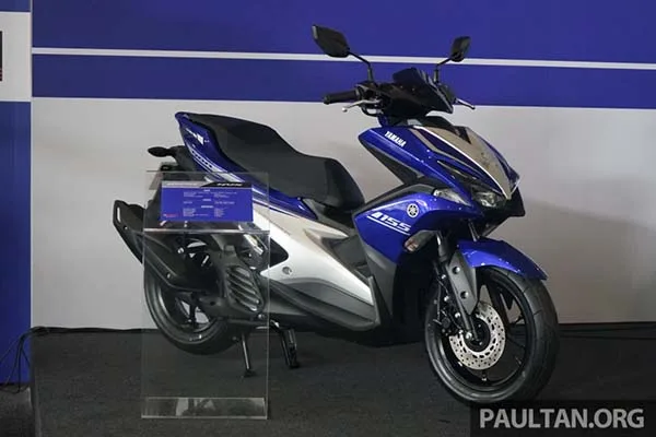 Technical Spesification Yamaha Aerox 155 samping