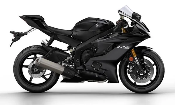 Yamaha R6 2017 warna hitam