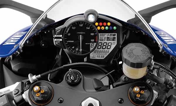 Dashboard Yamaha R6 2017 Yamaha R6 2017 Dashboard
