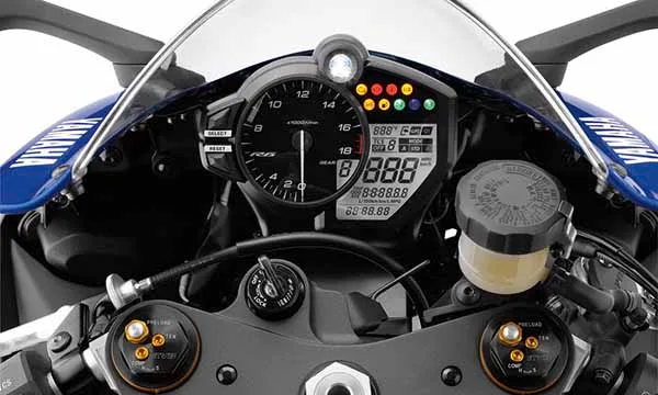 Yamaha R6 2017 Dashboard