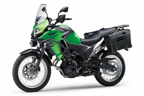 Pilihan warna Kawasaki Versys-X 250 tourer warna Hijau