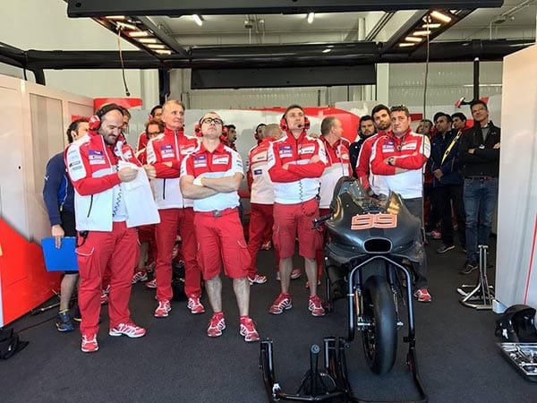 Tim Jorge Lorenzo di Ducati Tim Jorge Lorenzo di Ducati