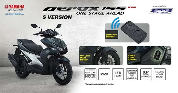 Yamaha Aerox 155 S-version