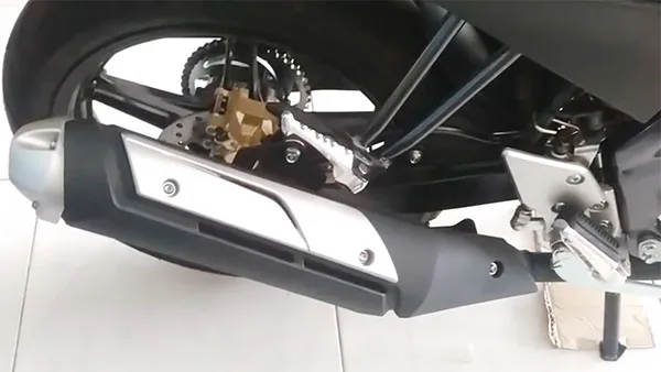 Cover Muffler Vixion 2017 SE Cover Muffler Yamaha Vixion SE