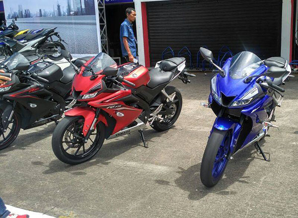 All New R15 Racing Blue dan Matte Red