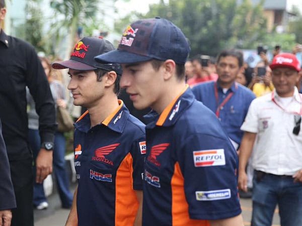 Marc Marquez dan Dani Pedrosa di Indonesia Marc Marquez dan Dani Pedrosa di Indonesia