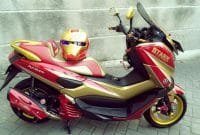 Yamaha NMax Modif Iron Man Yamaha NMax Modif Iron Man