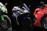 CBR250RYamahaR25danNinja250FI