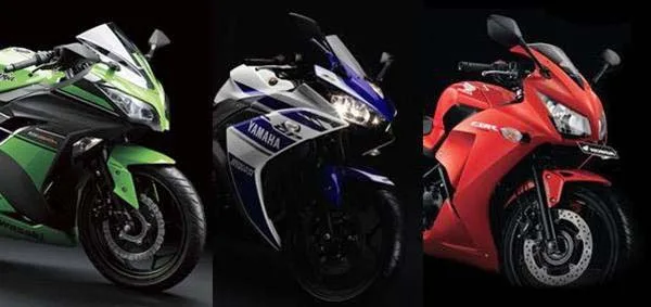 CBR250RYamahaR25danNinja250FI