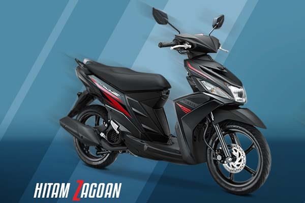 2 Pilihan Warna Yamaha Mio Z, Hitam dan Putih - BlogOtive