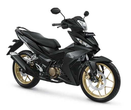 Pilihan Warna Honda Supra GTR 150 Exclusive warna Gun Black