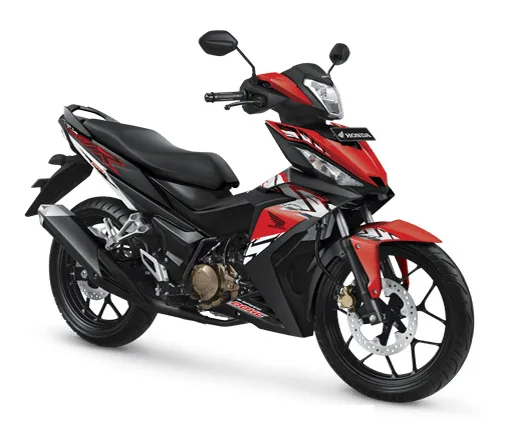Pilihan Warna Honda Supra GTR 150 Sporty warna Spartan Red