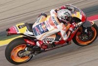 PembalapHondatercepatdiLatihanBebasMotoGPAragon