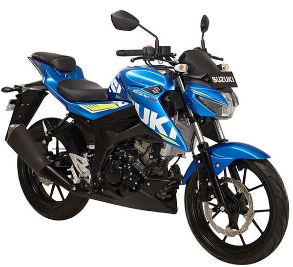 Suzuki GSX-S150 warna Biru Suzuki GSX-S150 warna Biru