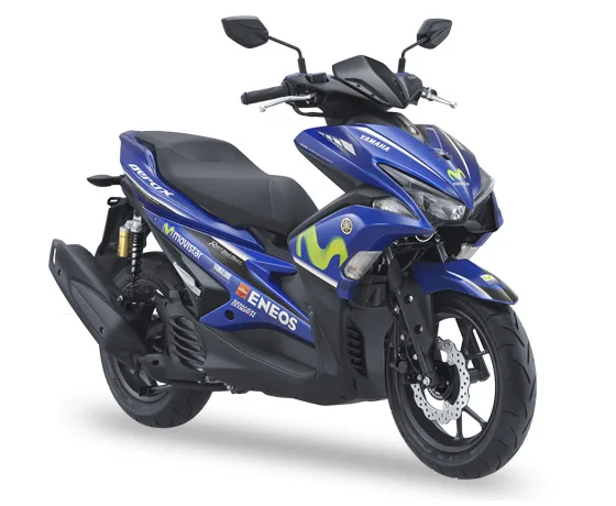Warna Aerox 2018 R-version Livery Movistar MotoGP
