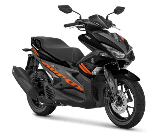 Warna Aerox 2018 Standar Black