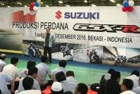 SuzukiGSX-R150diproduksimassalperdana Suzuki GSX-R150 diproduksi perdana