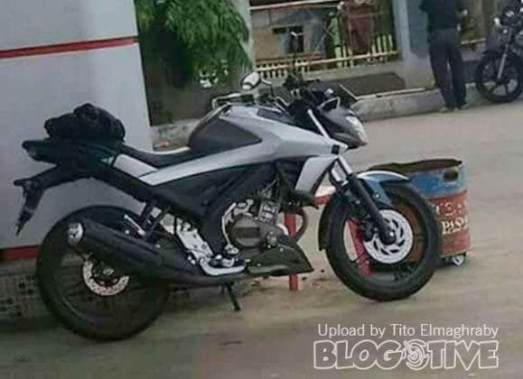Yamaha Vixion 2017 di SPBU