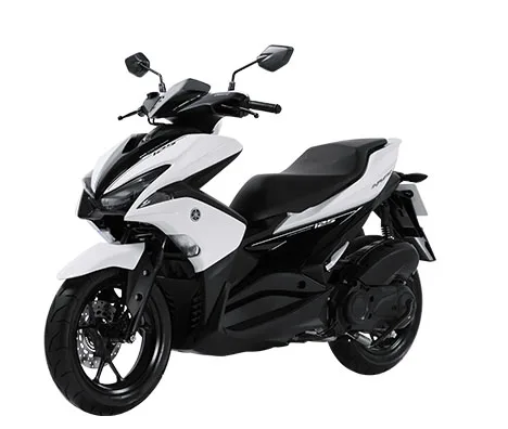 Aerox 125 warna putih