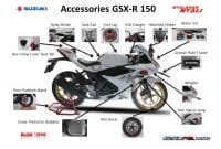 Aksesoris Suzuki GSX-R150 Aksesoris Suzuki GSX-R150