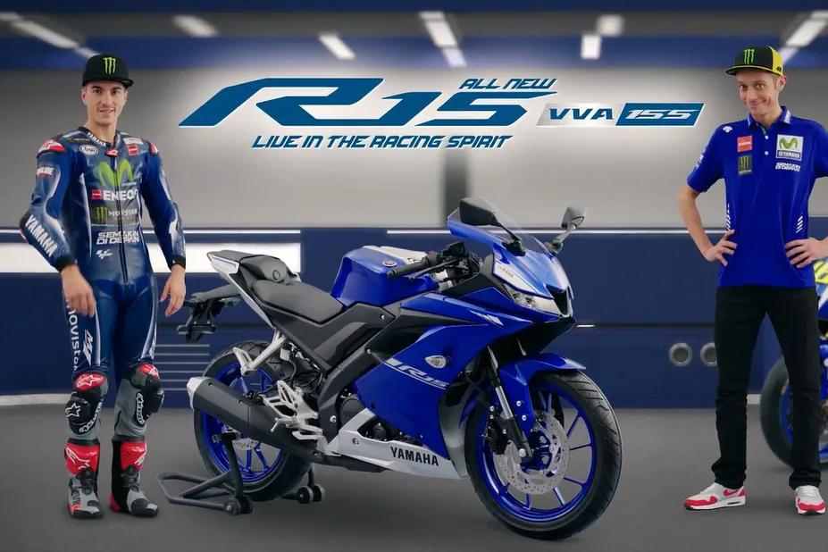 Iklan TVC All New R15 Vinales dan Rossi