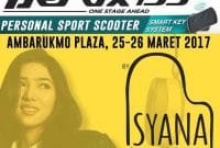 Launching Yamaha Aerox 155 di Yogyakarta ada Isyana Sarasvati