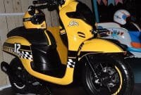 Modifikasi All New Scoopy Cafe Racer