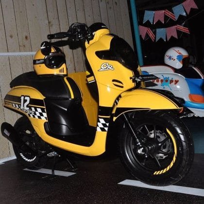 Modifikasi All New Scoopy Cafe Racer