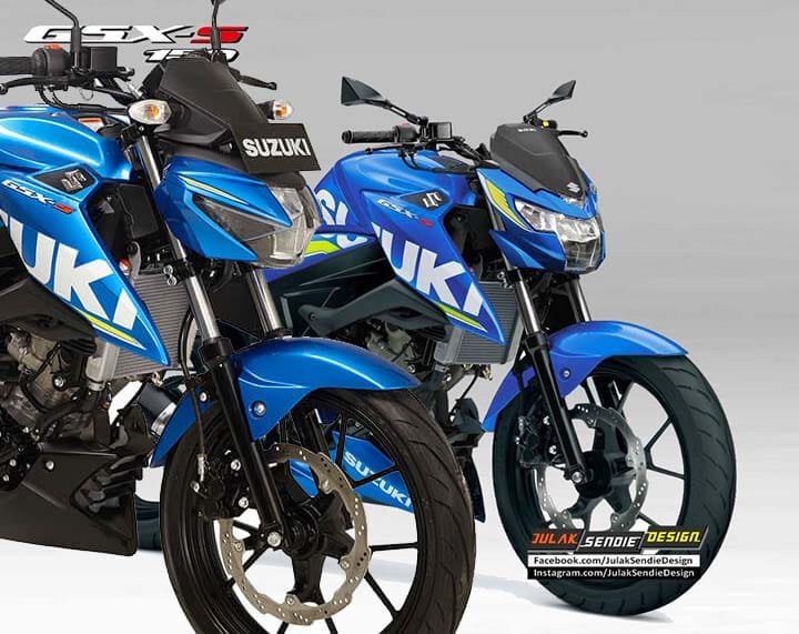 Perbandingan Headlam Suzuki GSX-R150 pakai lampu Satria FU FI