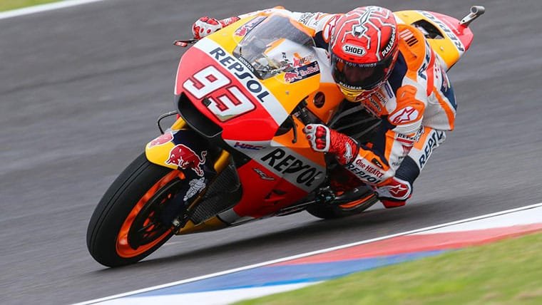 Marc Marquez Pole Posistion di MotoGP Argentina 2017