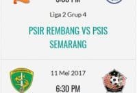 Pertandingan di Liga1-indonesia.com