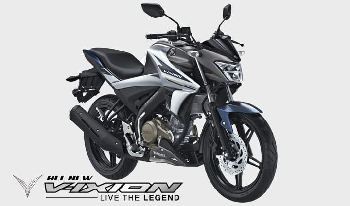 Pilihan Warna Vixion 150 2017 warna Matte Silver