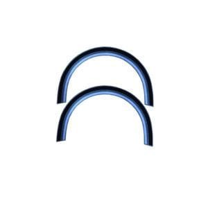 Aksesoris Sticker Back Mirror All New Scoopy Stylish Brown Harga 32 ribu