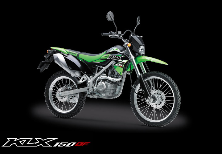 Kawasaki KLX 150BF warna Hijau
