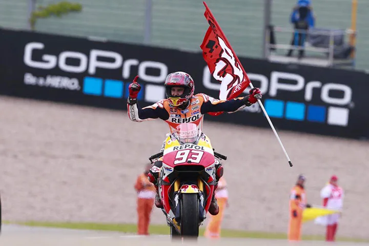 Marc Marquez juara MotoGP Sachsenring