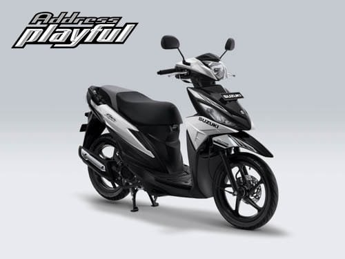 Pilihan Warna Suzuki Address Playful warna Brilliant White