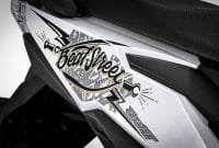 Striping Honda BeAT Street putih