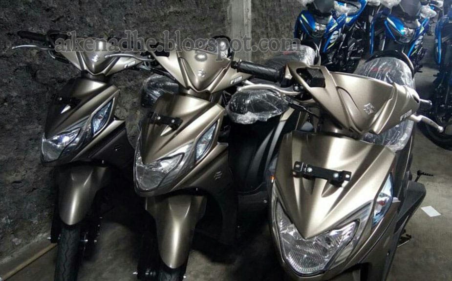 Suzuki Nex 2017 Cokelat doff