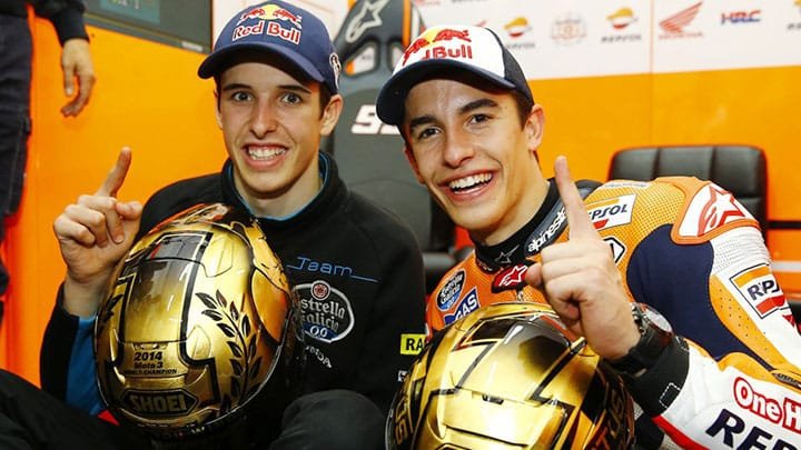 Alex Marquez dan Marc Marquez Alex Marquez dan Marc Marquez