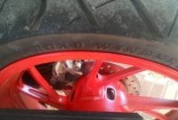 Ban dan Velg belakang CB150R Ban dan Velg belakang CB150R